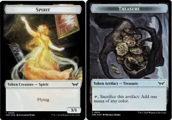 Spirit / Treasure (Token) - FOIL - MTG Duskmourn - Image 4