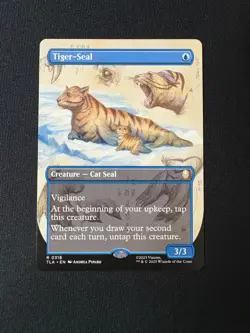 2025 MTG Avatar The Last Airbender Tiger-Seal Borderless #318 - Image 1