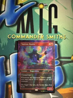 Taurean Mauler ? Borderless Double ?? Rainbow FOIL ? MTG NM Secret Lair (1899) - Image 1