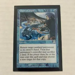 Chain of Vapor - Onslaught - Magic the Gathering - Image 1