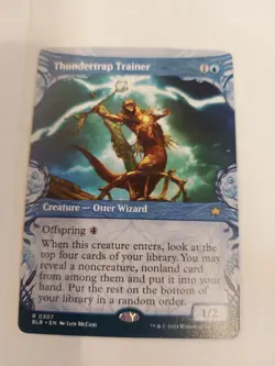 Thundertrap Trainer (Showcase) Bloomburrow Regular - Image 1