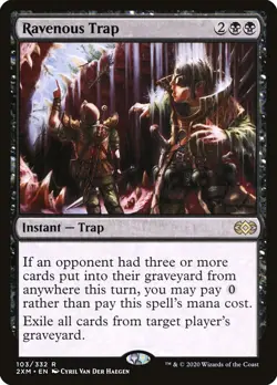 Ravenous Trap [Double Masters] Magic MTG - Image 1