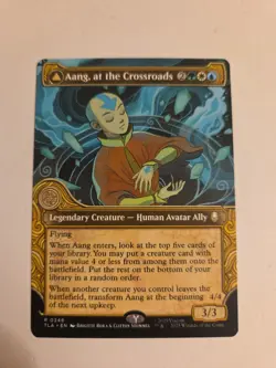 Aang, at the Crossroads (Showcase) Avatar: The Last Airbender MTG NON FOIL 0346 - Image 1