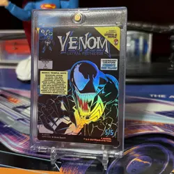 Venom, Lethal Protector/Eddie Brock MTG Spider-Man Mythic Borderless Foil #233 - Image 1