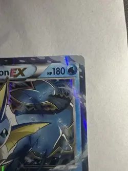 Pokemon TCG Vaporeon-EX Generations 24/83 Holo Rare EX LP - Image 3