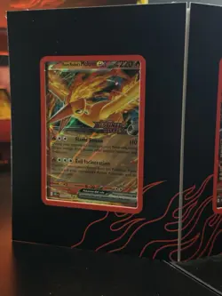 Pokemon Team Rockets Moltres Ex 229/182 UPC Promo Card Set- All 3 Promo Cards NM - Image 3