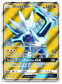 Dialga GX (Full Art) Pokemon Ultra Rare SM - Ultra Prism 146/156 - Image 1