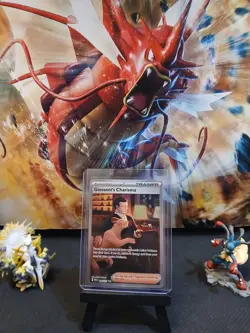 Giovanni's Charisma 204/165 Sv: Scarlet & Violet 151 Pokemon Card - Image 1