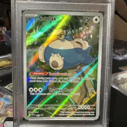 2023 POKEMON SVP EN-SV BLACK STAR PROMO 151 ELITE TRAINER BOX #051 SNORLAX PSA 9 - Image 2