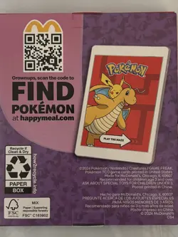 #1 Pikachu & Dragonite Unopened New Pokemon 2025 McDonalds Collaboration Pack - Image 2