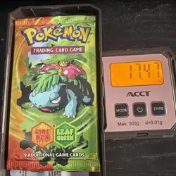 Pokemon English 2004 EX FireRed & LeafGreen Booster Pack Venusaur - Image 3