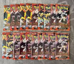 Destined Rivals x20 Packs - Pokemon TCG SV10 Set Sealed x20 Booster Pack Lot - Image 1