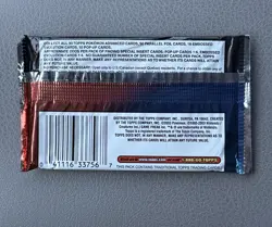 1x 2003 Pokemon Advanced Topps Sealed New Booster Pack Vintage Treecko Rare - Image 2