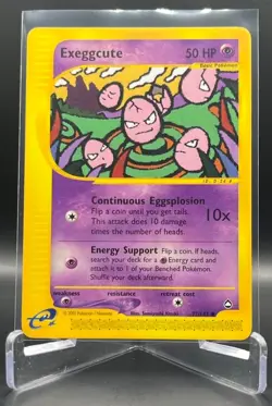 Pokemon TCG Aquapolis EXEGGCUTE Regular, Common - #77/147 - Image 1