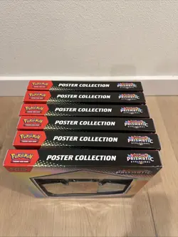 Pokemon TCG: Prismatic Evolutions - Poster Collection Sealed Lot Of 6 - Image 2