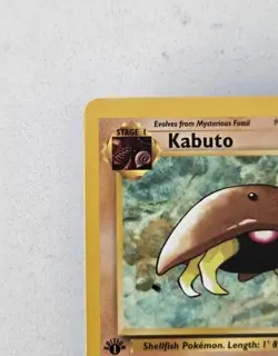 Kabuto 50/62 Fossil First Edition Pokemon - GEM MT - Possible PSA 10 - Image 2