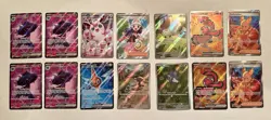 Pokemon Phantasmal Flames Lot of 14 Illustration Rare & Full Art/Ultra Rare - Image 1