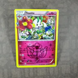 Pokemon TCG Floette RC18/RC32 Generations: Radiant Collection Holo Uncommon LP - Image 2