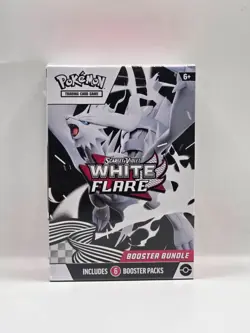 Pokemon TCG: Scarlet & Violet White Flare Booster Bundle Box Factory Sealed - Image 1