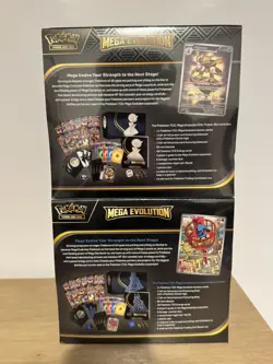 Pokemon Center Elite Trainer Box Mega Evolutions Lucario & Gardevoir ETB Pair - Image 5