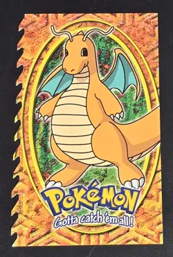 1999 Topps Pokemon the First Movie Dragonite #12 Die Cut Embossed Ships FAST - Image 1