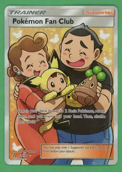 Pokemon Fan Club Pokemon Ultra Prism Full Art 155/156 B - Image 1