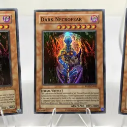 Yugioh Dark Necrofear RP02-EN042 Super Rare Near Mint Playset #2 - Image 2