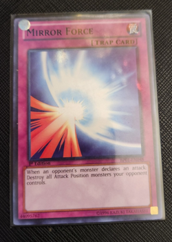 Yu-Gi-Oh! Mirror Force BP01-EN048 1st Edition Black Rare!!! - Image 1