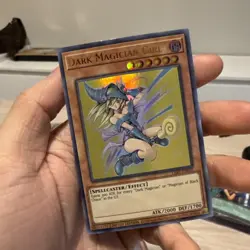 Yu-Gi-Oh! TCG Ultra Rare Dark Magician Girl LART-EN035 Limited Edition NM - Image 1