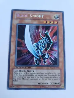 Yugioh Blade Knight CT1-EN002 (Secret Rare) Limited Edition #Y100 - Image 1