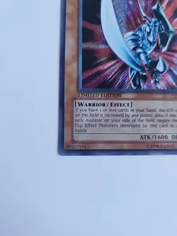 Yugioh Blade Knight CT1-EN002 (Secret Rare) Limited Edition #Y100 - Image 2
