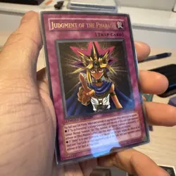 Yu-Gi-Oh! TCG Ultra Rare Judgement Of The Pharaoh JUMP-EN008 Near Mint - Image 3