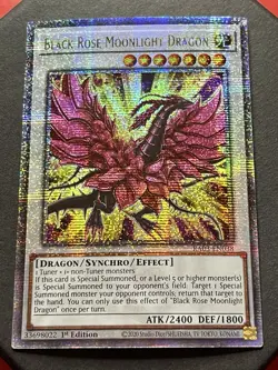 Black Rose Moonlight Dragon | RA03-EN038 | Quarter Century Secret Rare | YuGiOh! - Image 3
