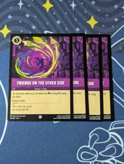 4x Friends On The Other Side 64/204 Disney Lorcana The First Chapter Common Card - Image 1