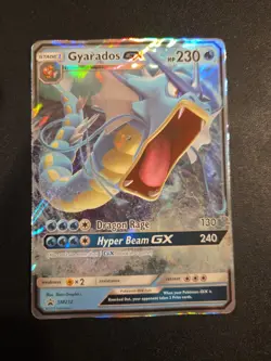 Pokemon TCG Gyarados GX SM212 Sun & Moon Black Star Promo Card LP - Image 1