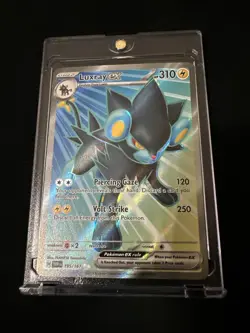 Luxray EX Holo Ultra Rare Twilight Masquerade Pokemon TCG Card 195/167 - Image 1