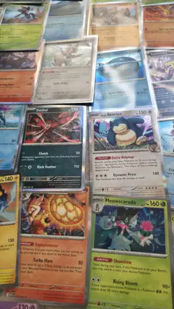 Huge LOT 2350+ Pokemon Card Holos, full arts Exs, Foils Tcg Phantasmal Flames - Image 5
