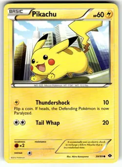 Pikachu 39/99 Black & White Next Destinies Pokemon Card - Image 1