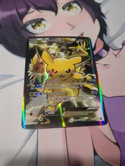 Pokemon Pikachu EX XY124 HP130 Black Star Promo 2016 Holo Card - Image 1