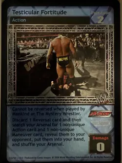 Mystery Wrestler Superstar Cards WWF WWE Raw Deal CCG TCG Lot of 4 Foil Rares - Image 3