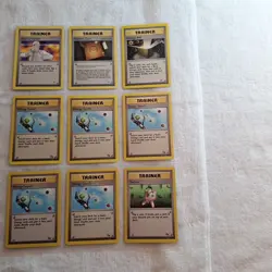 Pokemon WOTC Trainer Lot (167) Cards - Collector Condition, Vintage 1999-2002 - Image 2
