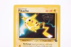 1999 Pikachu Black Star Promo #4 Pokemon Card WB the First Movie NM - Image 2