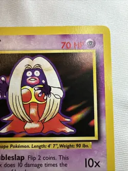 JYNX 31/102 First Edition Shadowless Base Set Pokemon Card Near Mint - Image 2