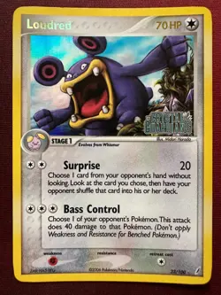 LOUDRED 23/100 EX Crystal Guardians REVERSE HOLO RH Pokemon TCG card LP - Image 1