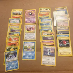 Pokemon TCG Legendary Collection Lot 36 Cards Squirtle, Eevee LP/MP/HP - Image 1