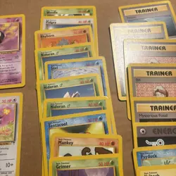 Pokemon TCG Legendary Collection Lot 36 Cards Squirtle, Eevee LP/MP/HP - Image 5