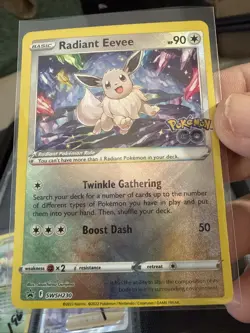 Pokemon Eevee Radiant SWSH230 Promo Card Holo, T193 - Image 1