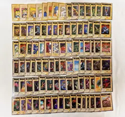 Yu-gi-oh Bandai Carddass Common Cards 1998-1999 Vintage Japanese Lot90 - Image 1