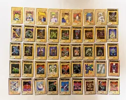 Yu-gi-oh Bandai Carddass Common Cards 1998-1999 Vintage Japanese Lot90 - Image 2