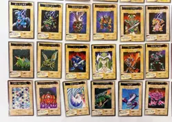 Yu-gi-oh Bandai Carddass Common Cards 1998-1999 Vintage Japanese Lot90 - Image 5